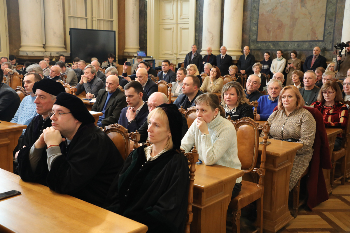 Фото із засідання Вченої ради