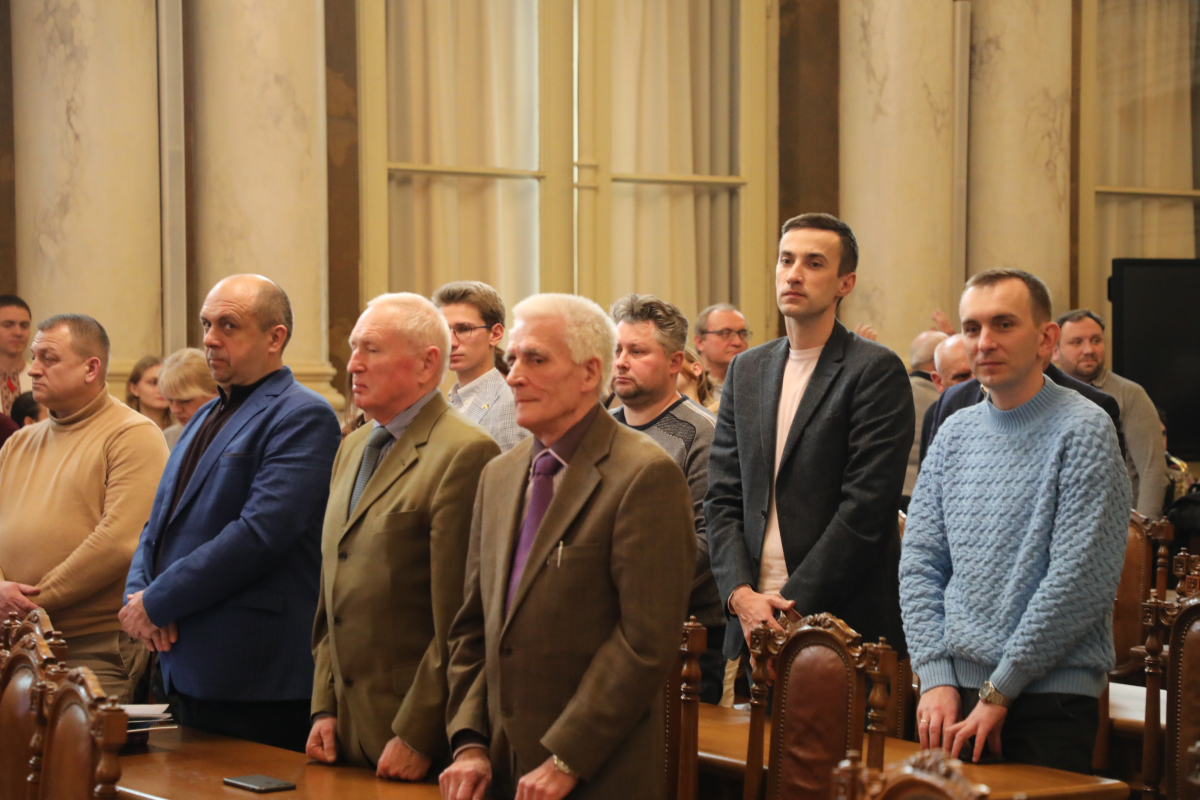 Фото із засідання Вченої ради