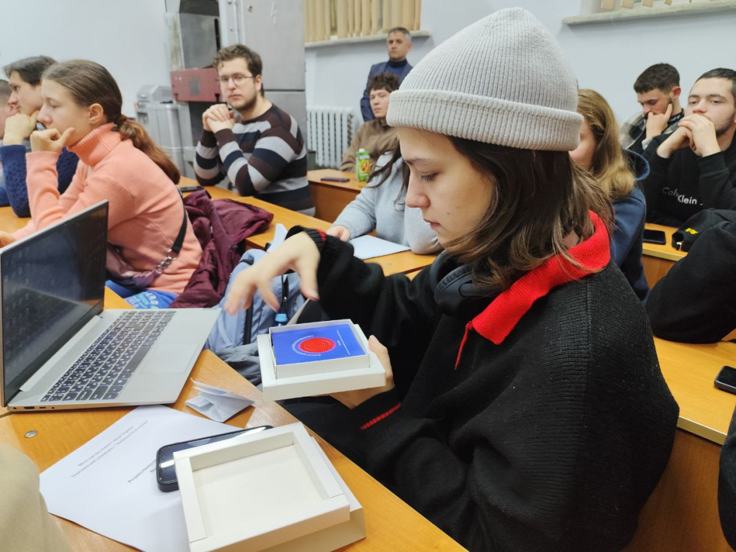 Фото із зустрічі у Львівській політехніці