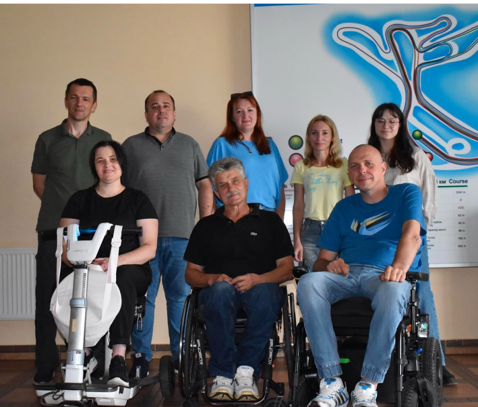 Софія Лебеденко з колегами