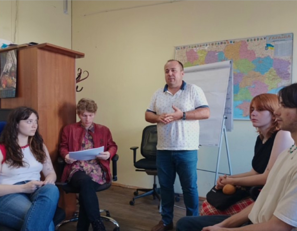 Софія Лебеденко з колегами