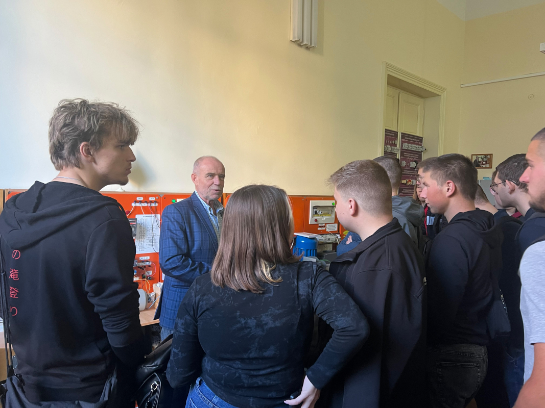 Фото з відвідин Львівської політехніки