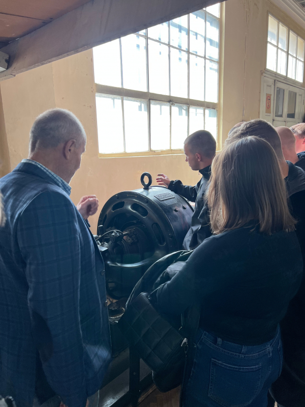 Фото з відвідин Львівської політехніки