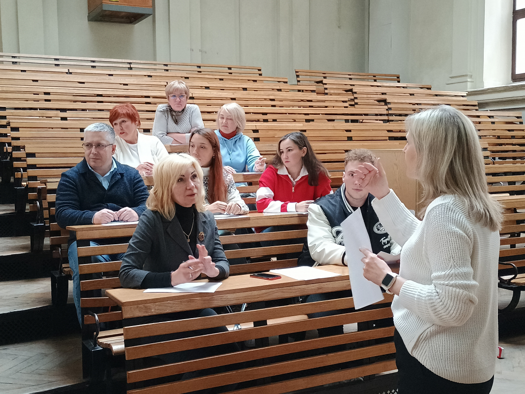 Фото із заходу у Львівській політехніці