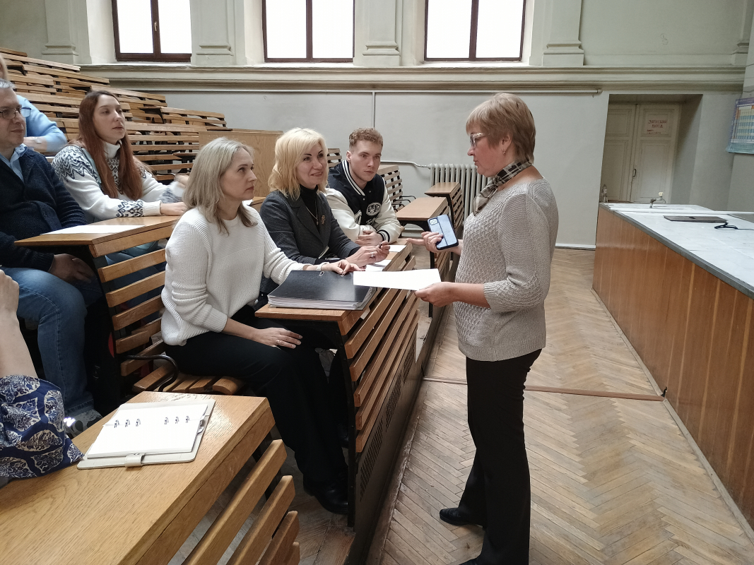 Фото із заходу у Львівській політехніці