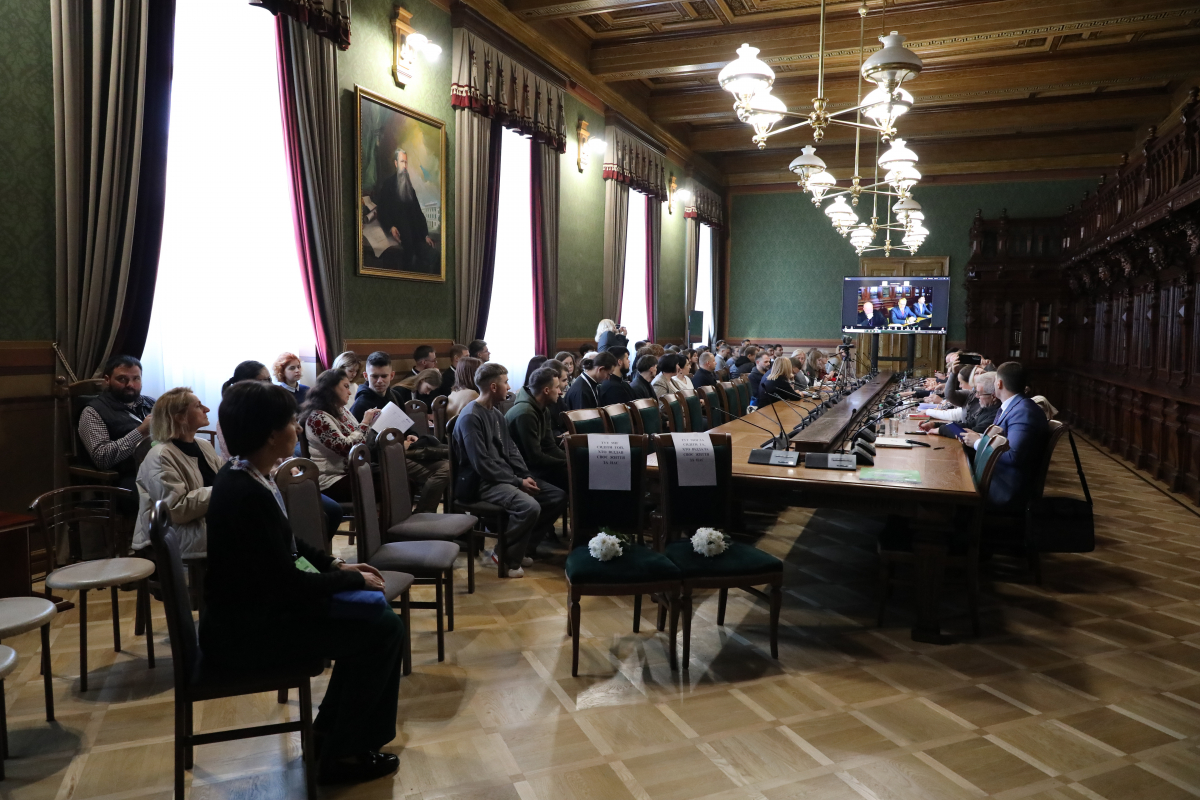 Фото із заходу у Львівській політехніці