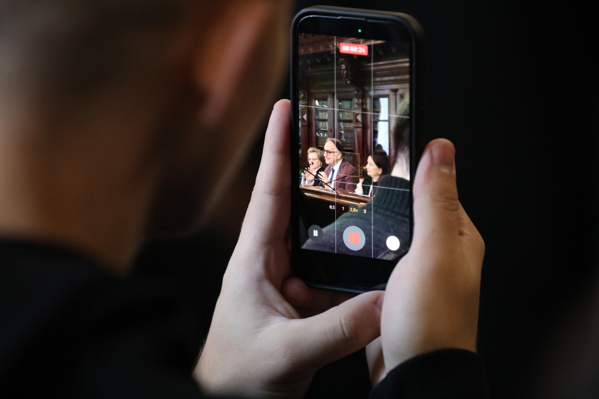 Фото із заходу у Львівській політехніці