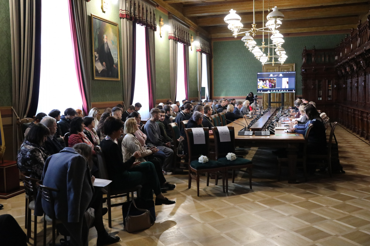 Фото із заходу у Львівській політехніці