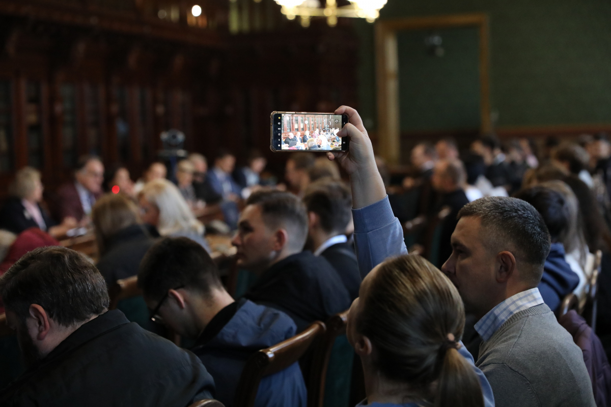 Фото із заходу у Львівській політехніці