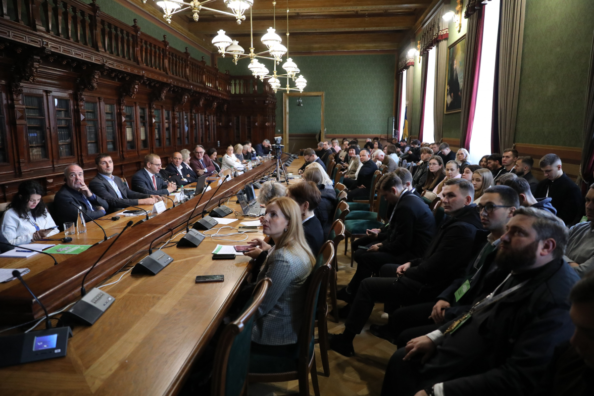 Фото із заходу у Львівській політехніці