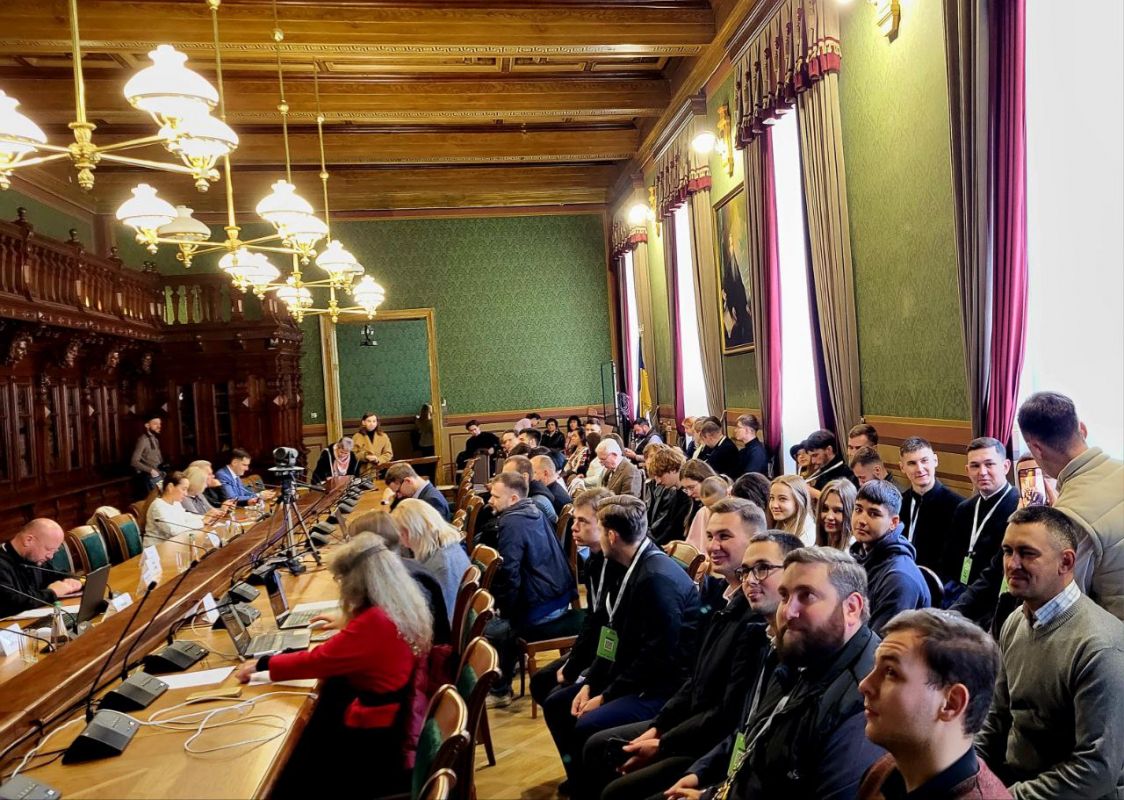 Фото із заходу у Львівській політехніці