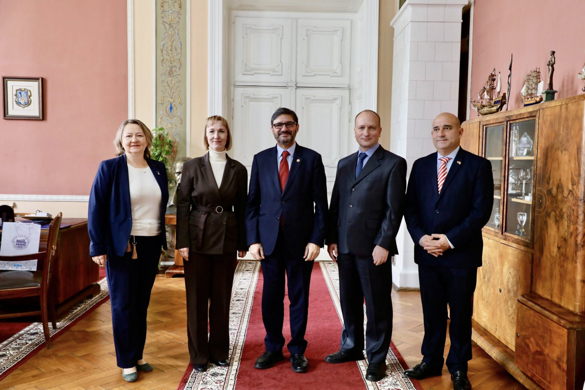 Фото із зустрічі у Львівській політехніці