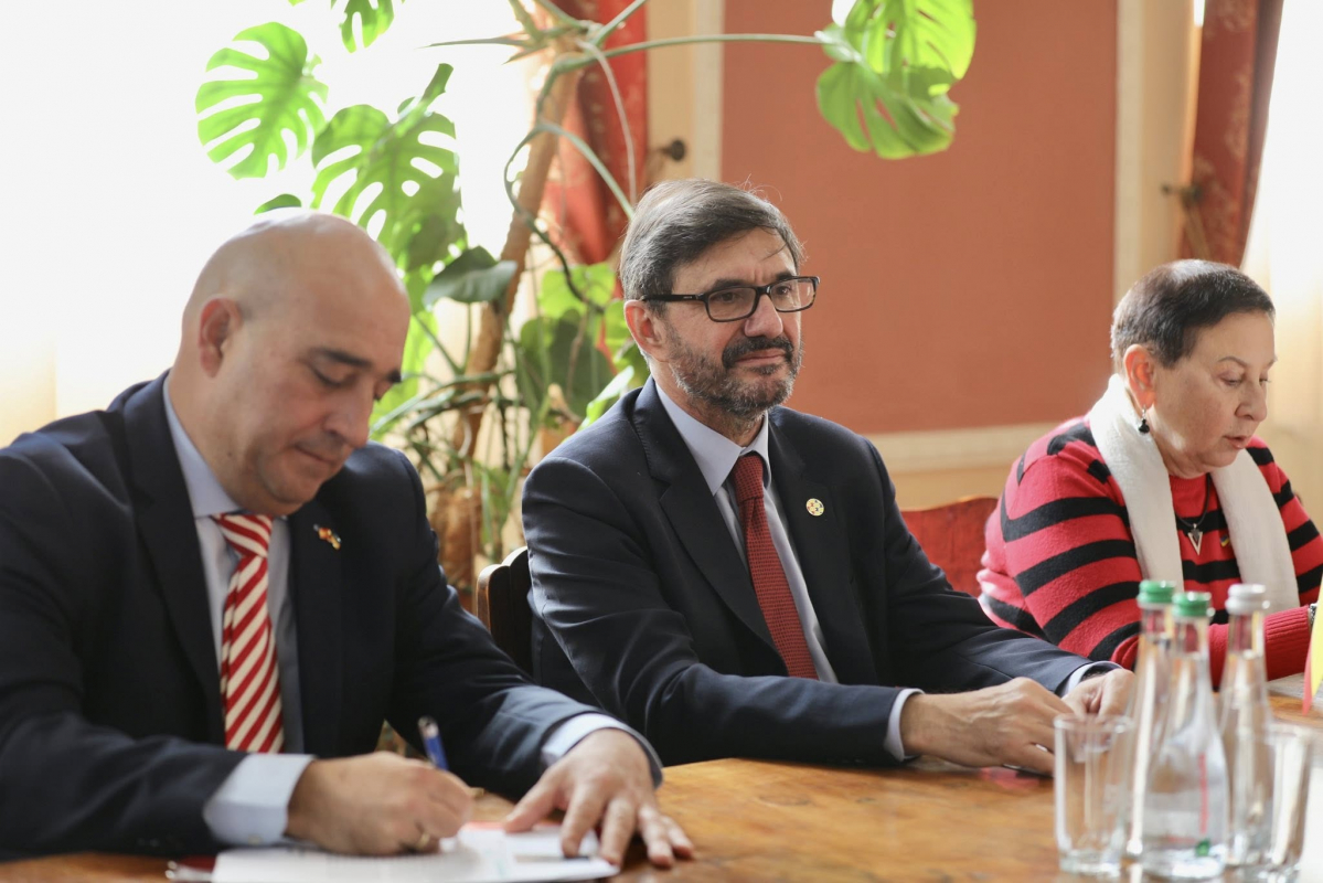 Фото із зустрічі у Львівській політехніці