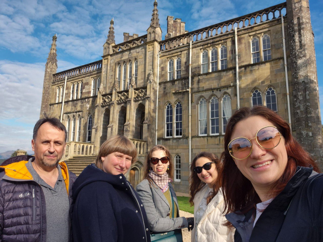 Фото з візиту до Шотландії