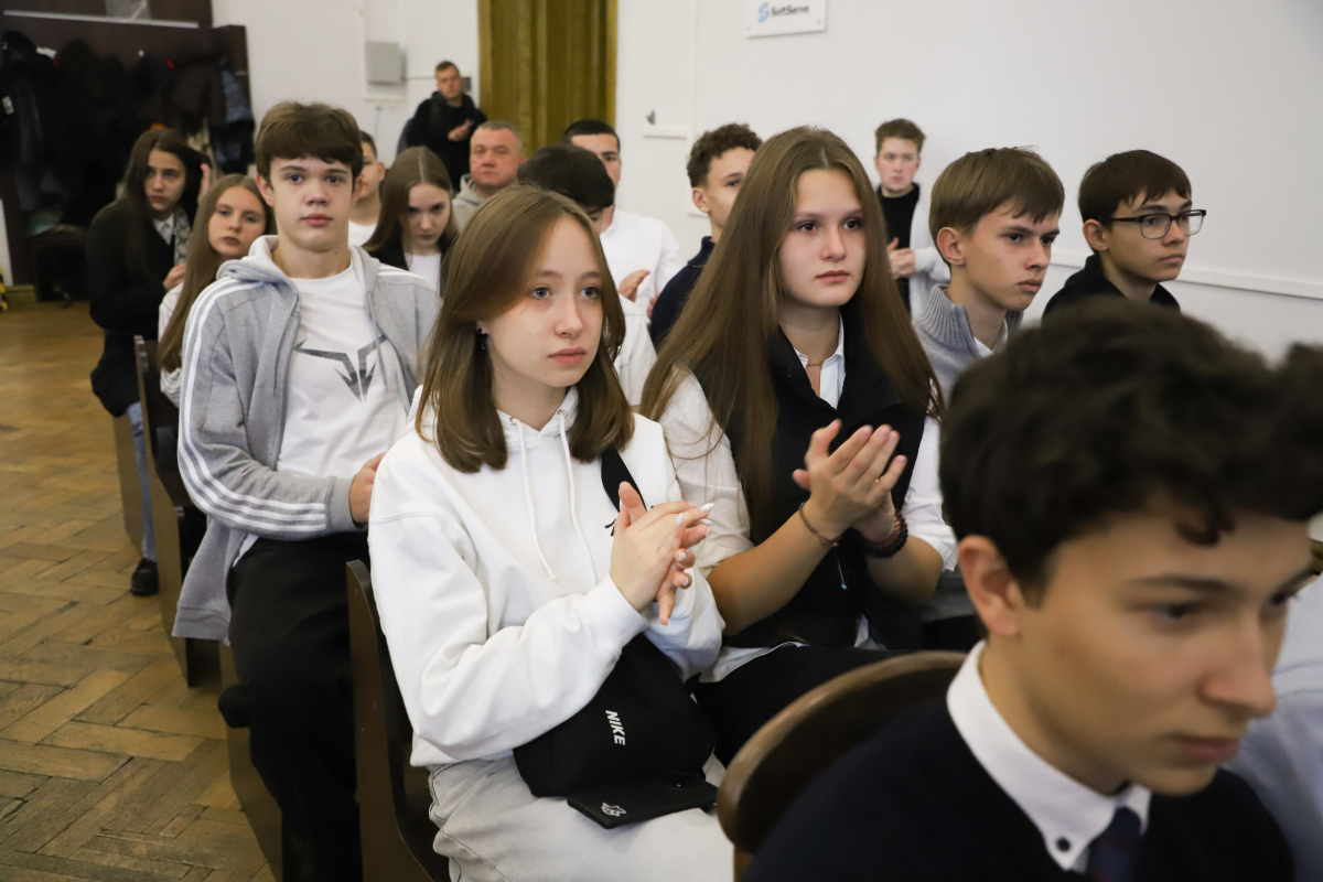 Фото із заходу у Львівській політехніці