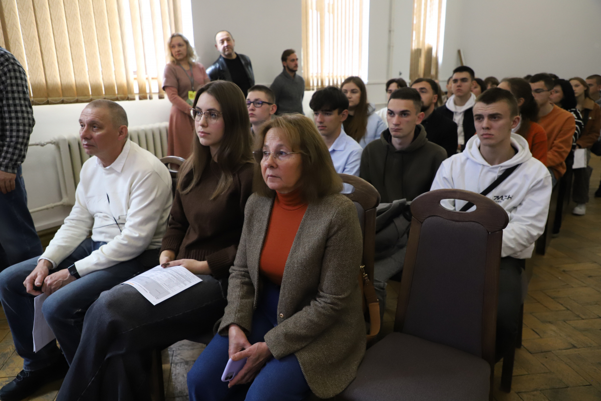 Фото із заходу у Львівській політехніці