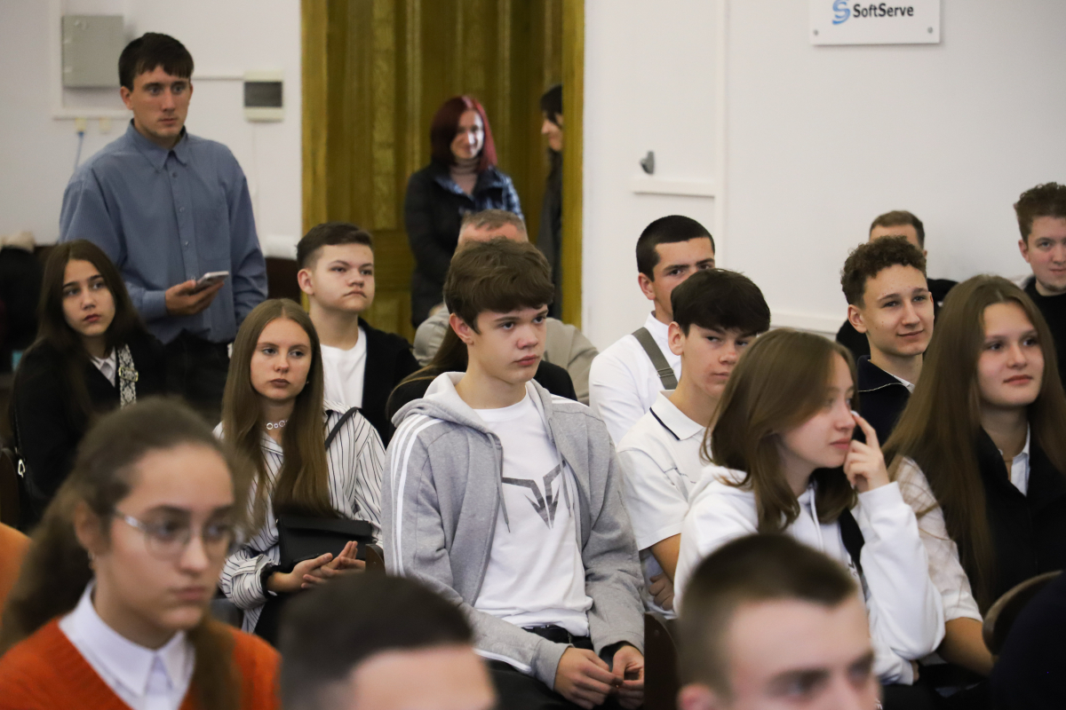 Фото із заходу у Львівській політехніці