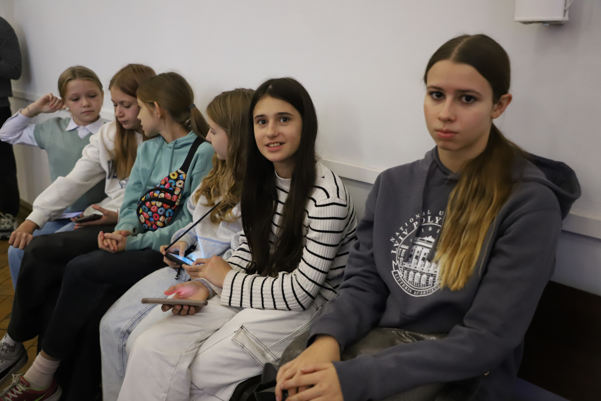 Фото із заходу у Львівській політехніці