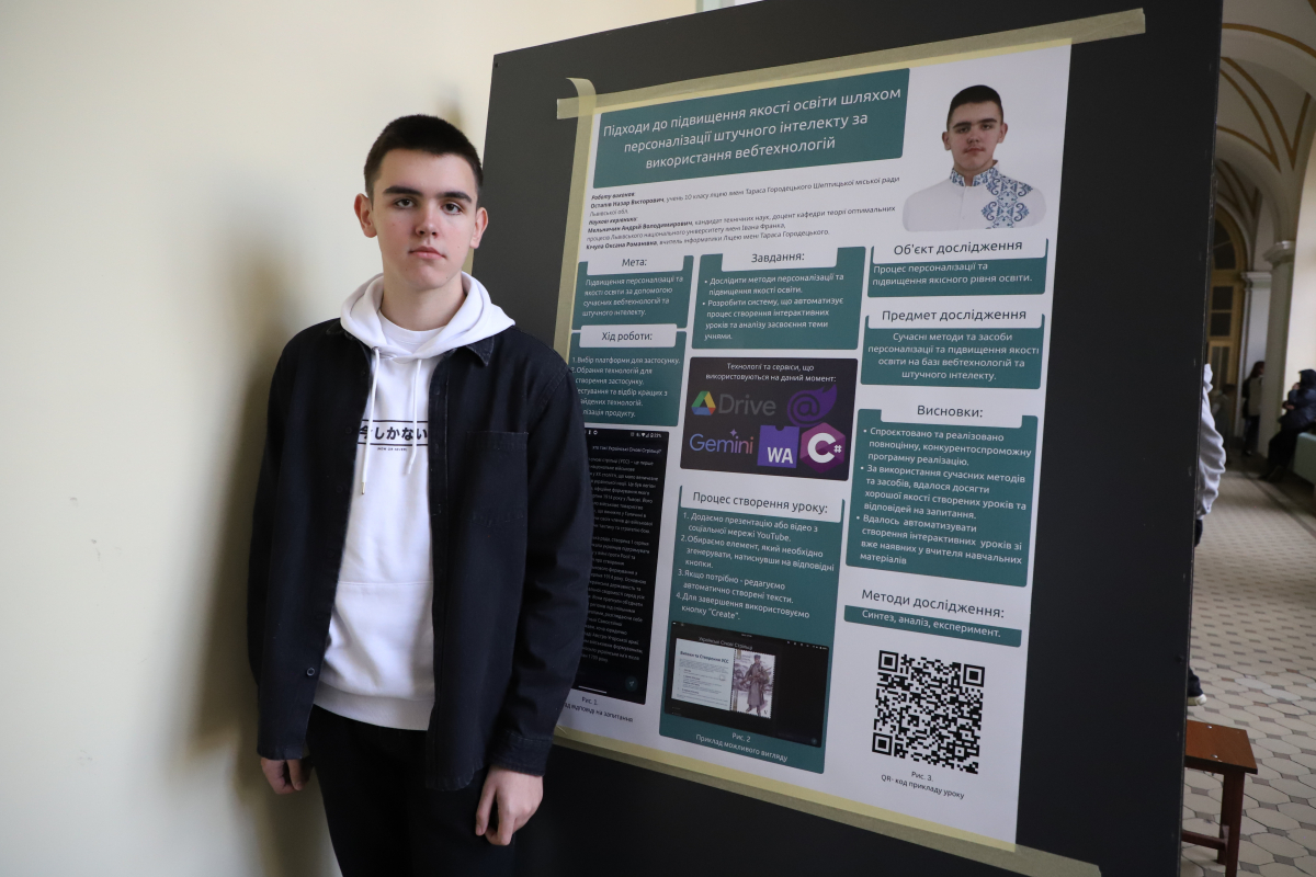 Фото із заходу у Львівській політехніці