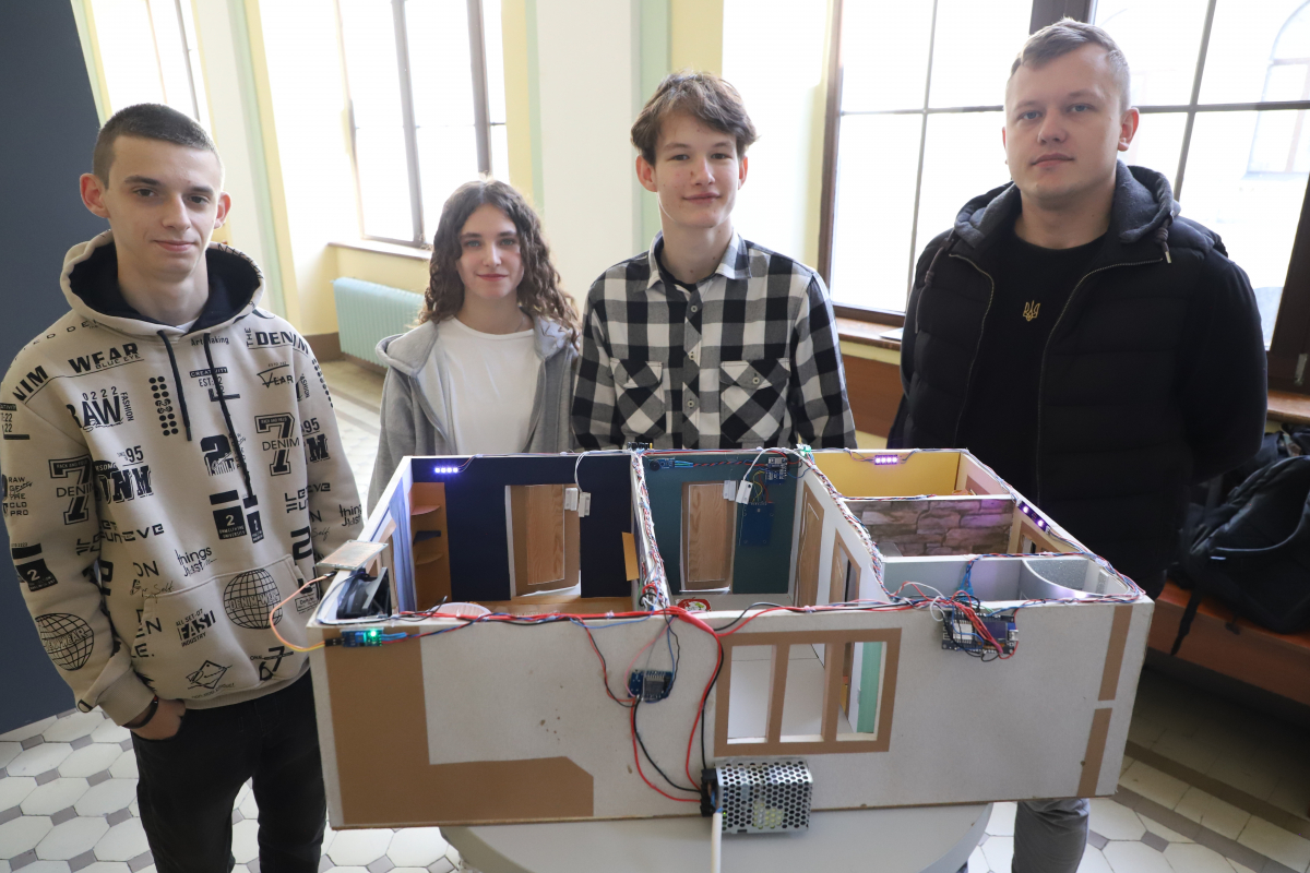 Фото із заходу у Львівській політехніці