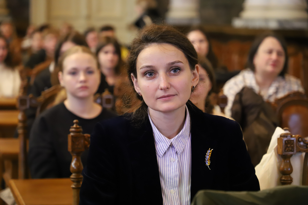 Фото із заходу у Львівській політехніці