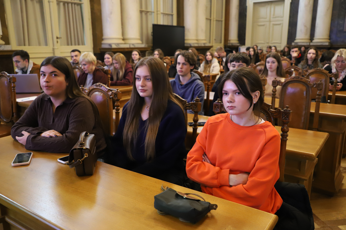 Фото із заходу у Львівській політехніці