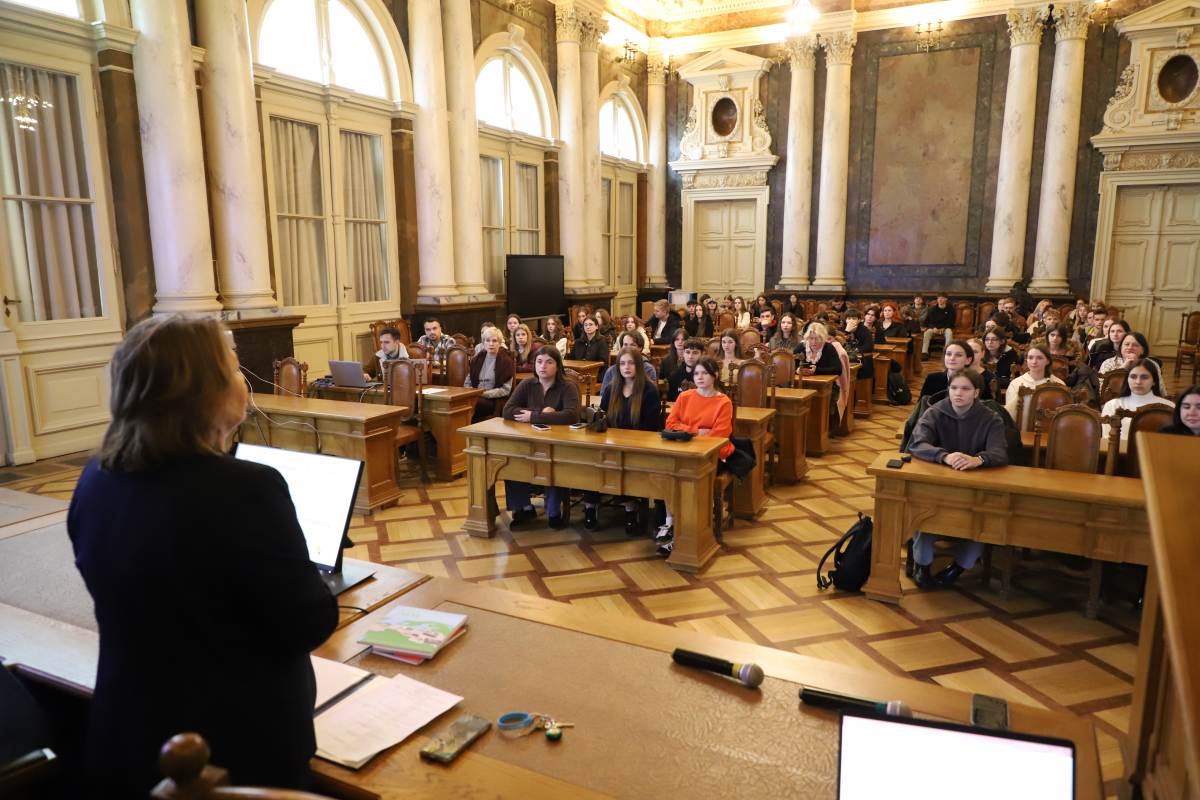 Фото із заходу у Львівській політехніці