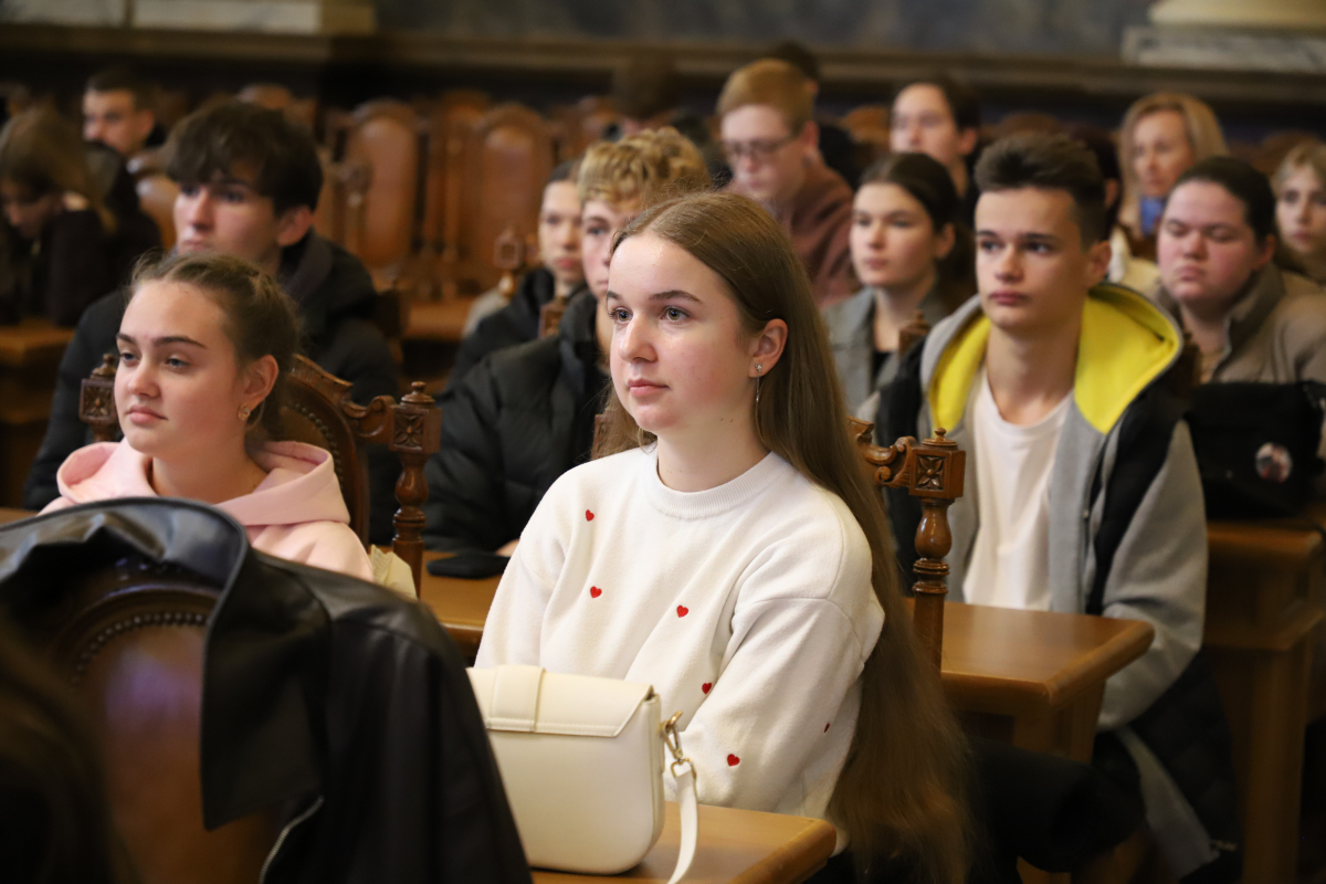 Фото із заходу у Львівській політехніці