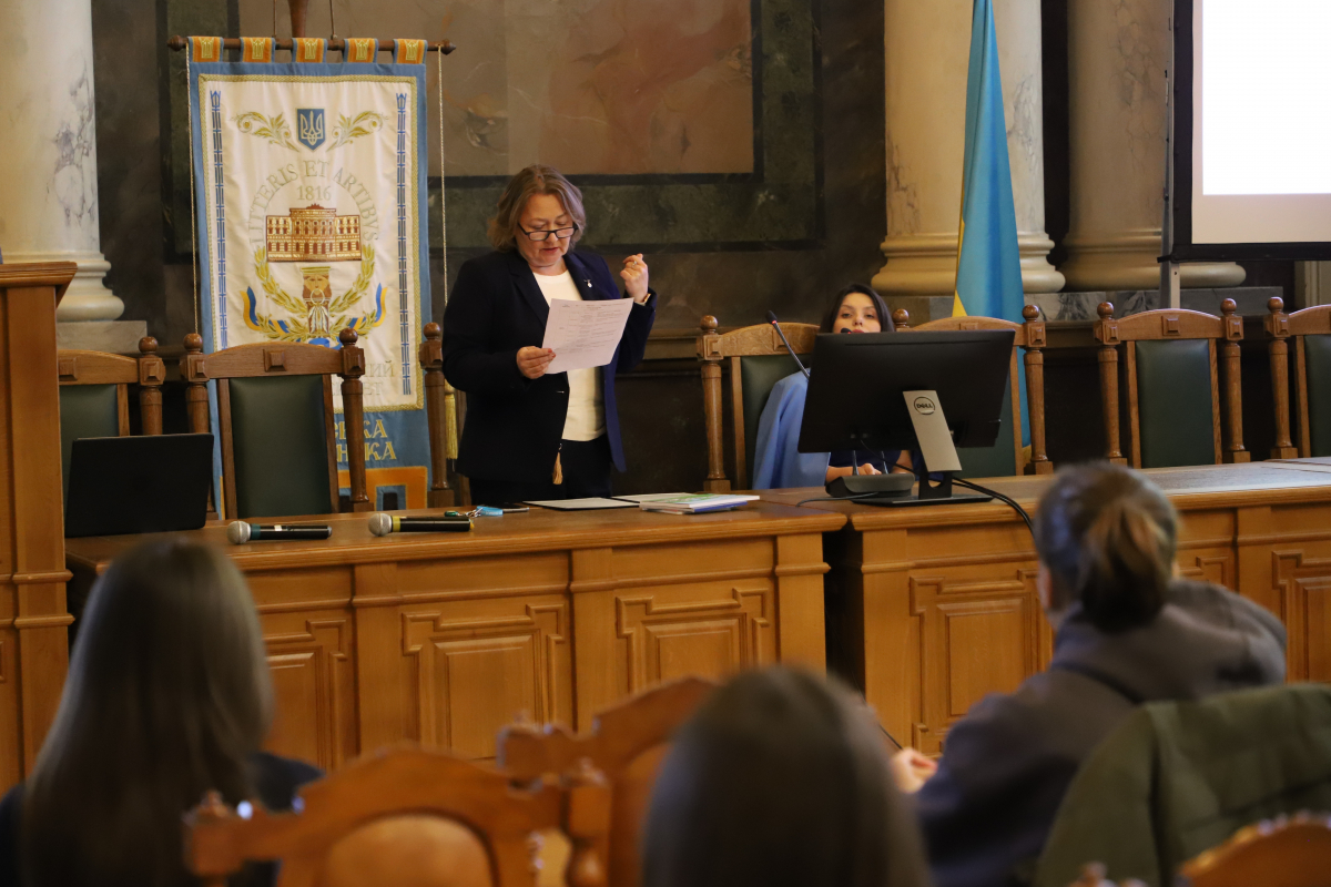 Фото із заходу у Львівській політехніці