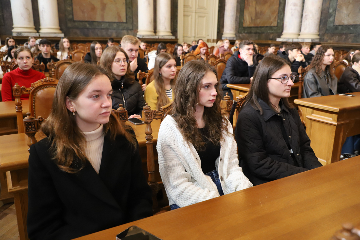 Фото із заходу у Львівській політехніці