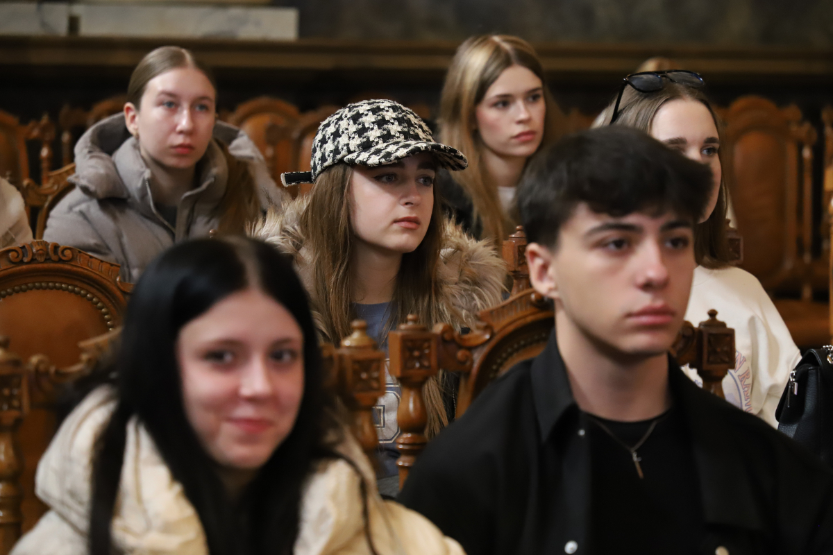 Фото із заходу у Львівській політехніці