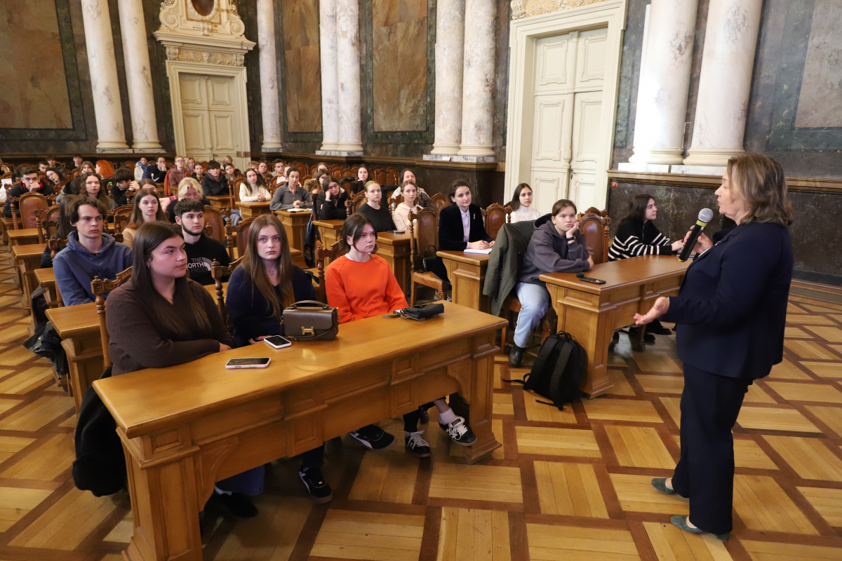 Фото із заходу у Львівській політехніці