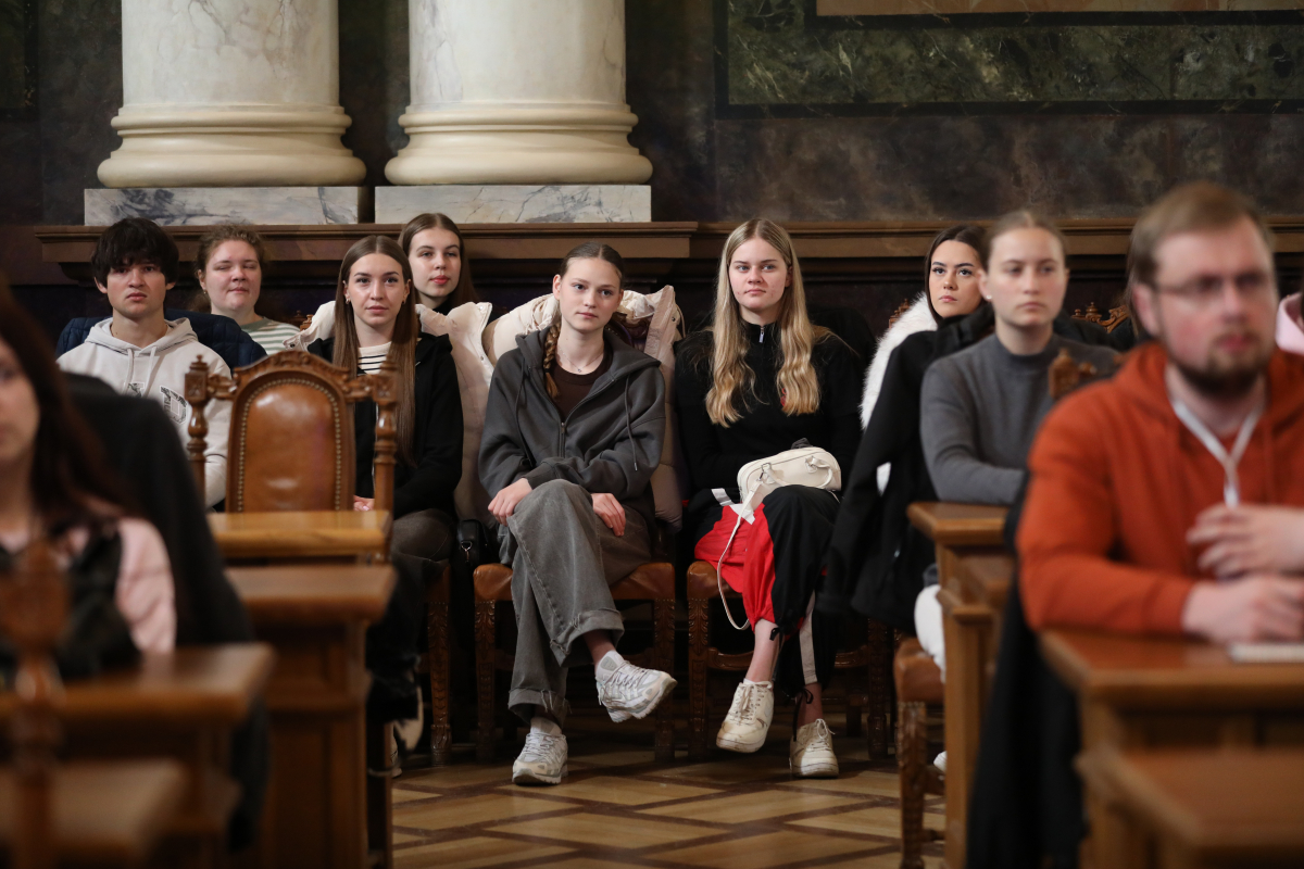 Фото із заходу у Львівській політехніці