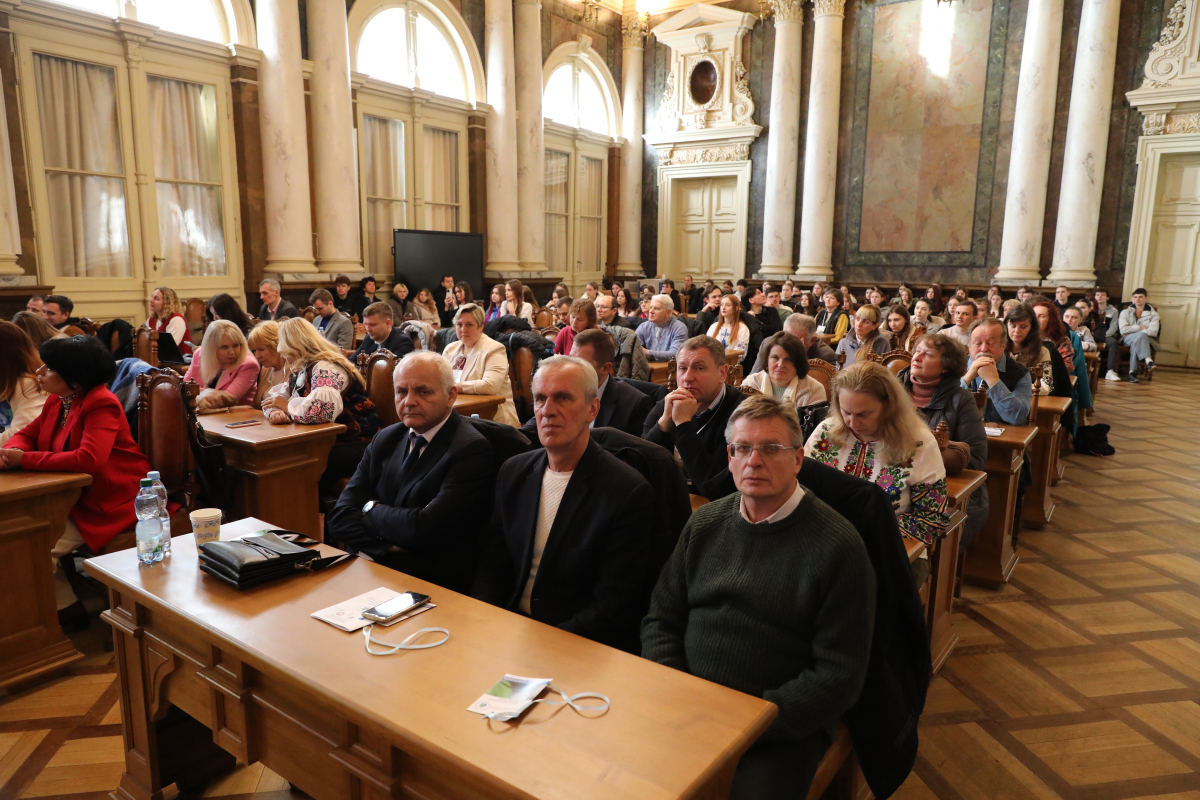 Фото із заходу у Львівській політехніці