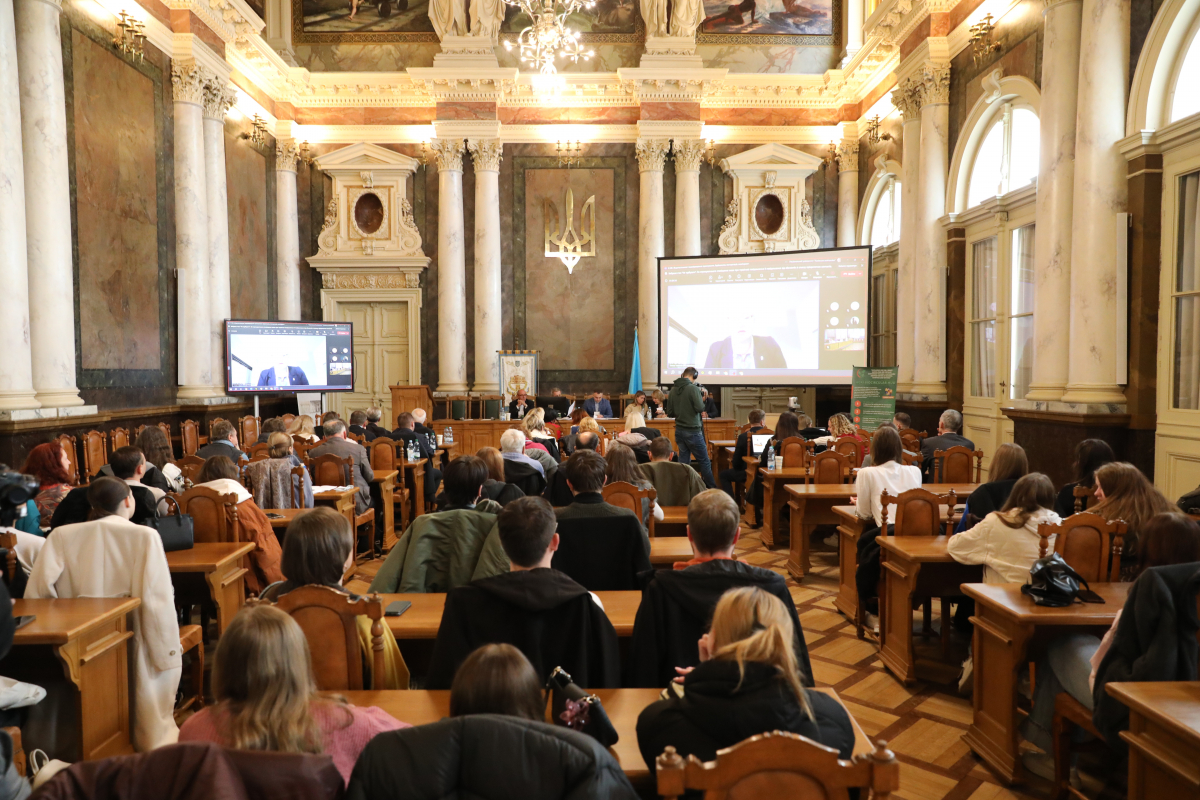 Фото із заходу у Львівській політехніці