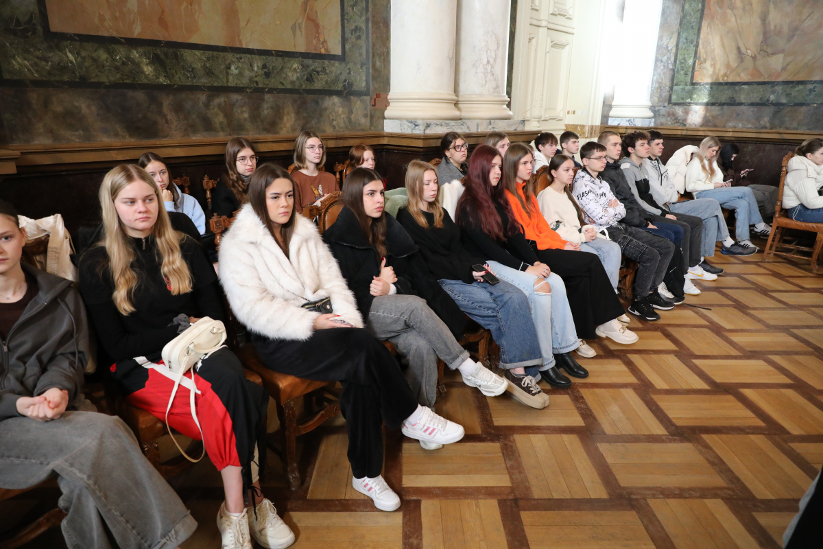 Фото із заходу у Львівській політехніці