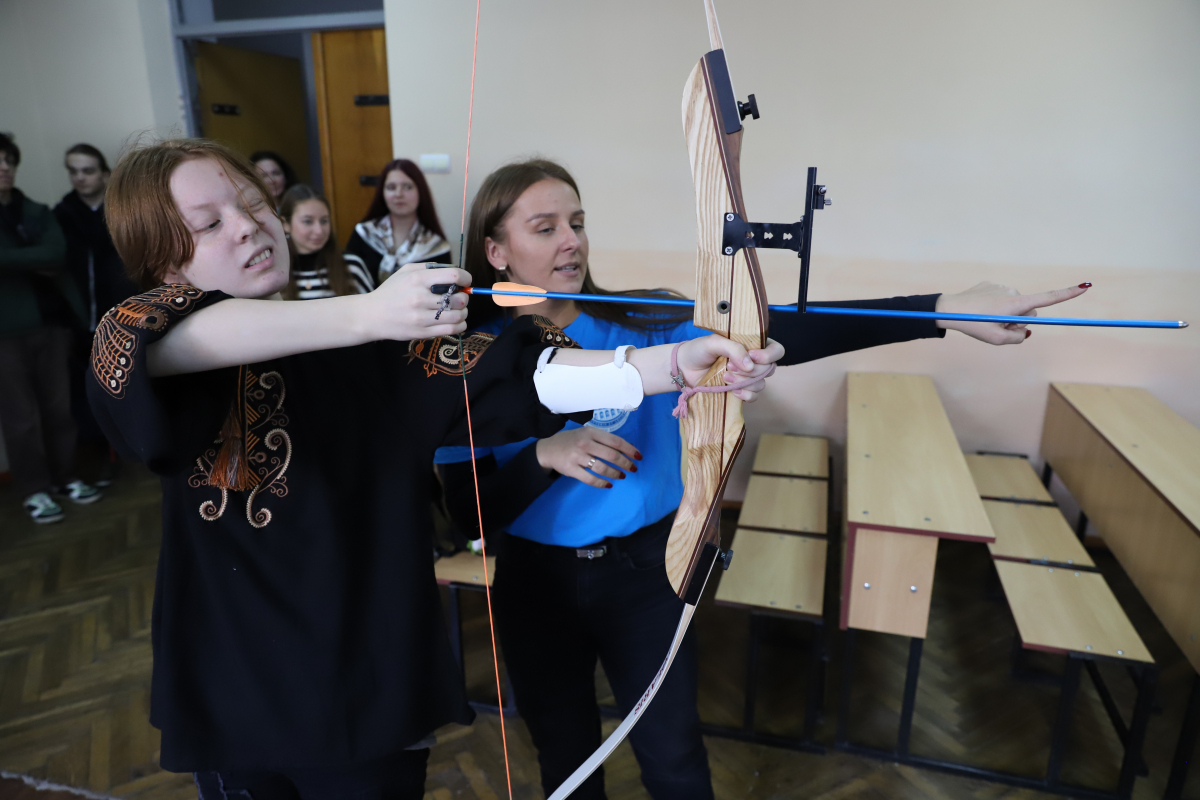 Фото із заходу у Львівській політехніці