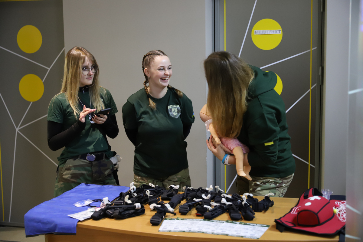 Фото із заходу у Львівській політехніці