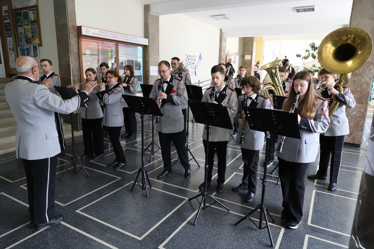 Фото із заходу у Львівській політехніці