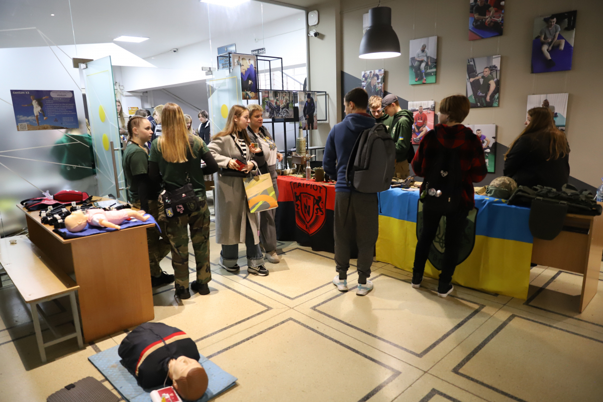 Фото із заходу у Львівській політехніці