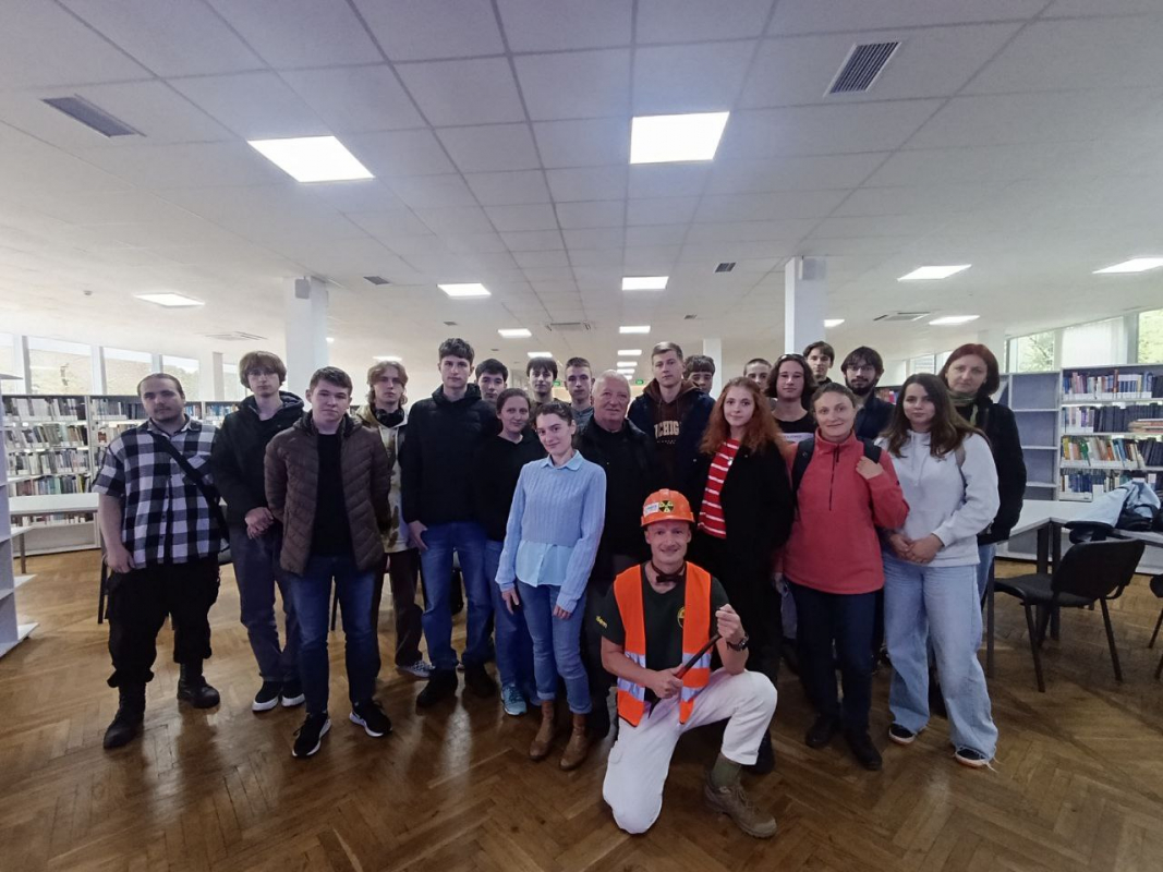 Фото із зустрічі у Львівській політехніці