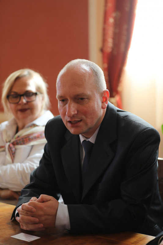 Фото із зустрічі у Львівській політехніці