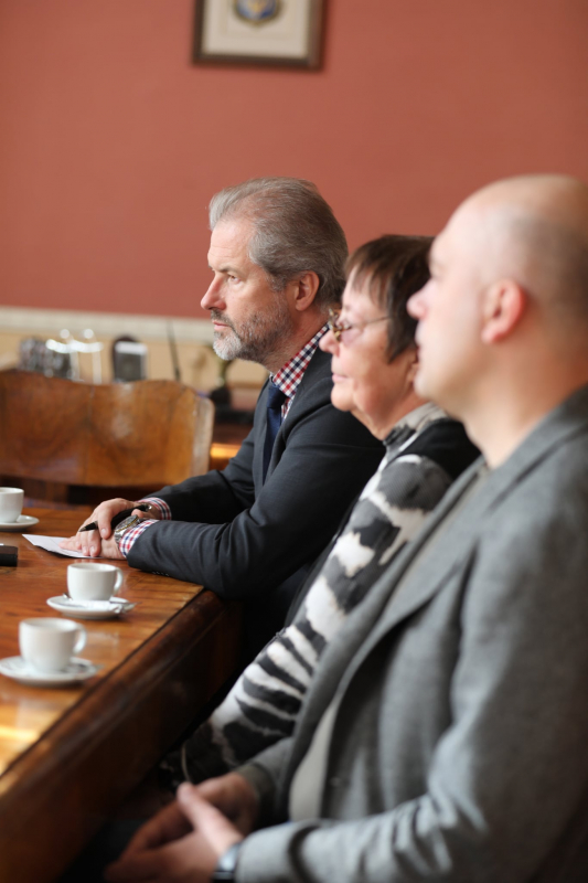 Фото із зустрічі у Львівській політехніці