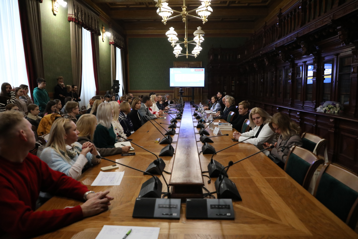 Фото із заходу у Львівській політехніці