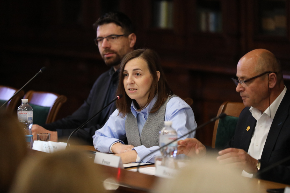 Фото із заходу у Львівській політехніці