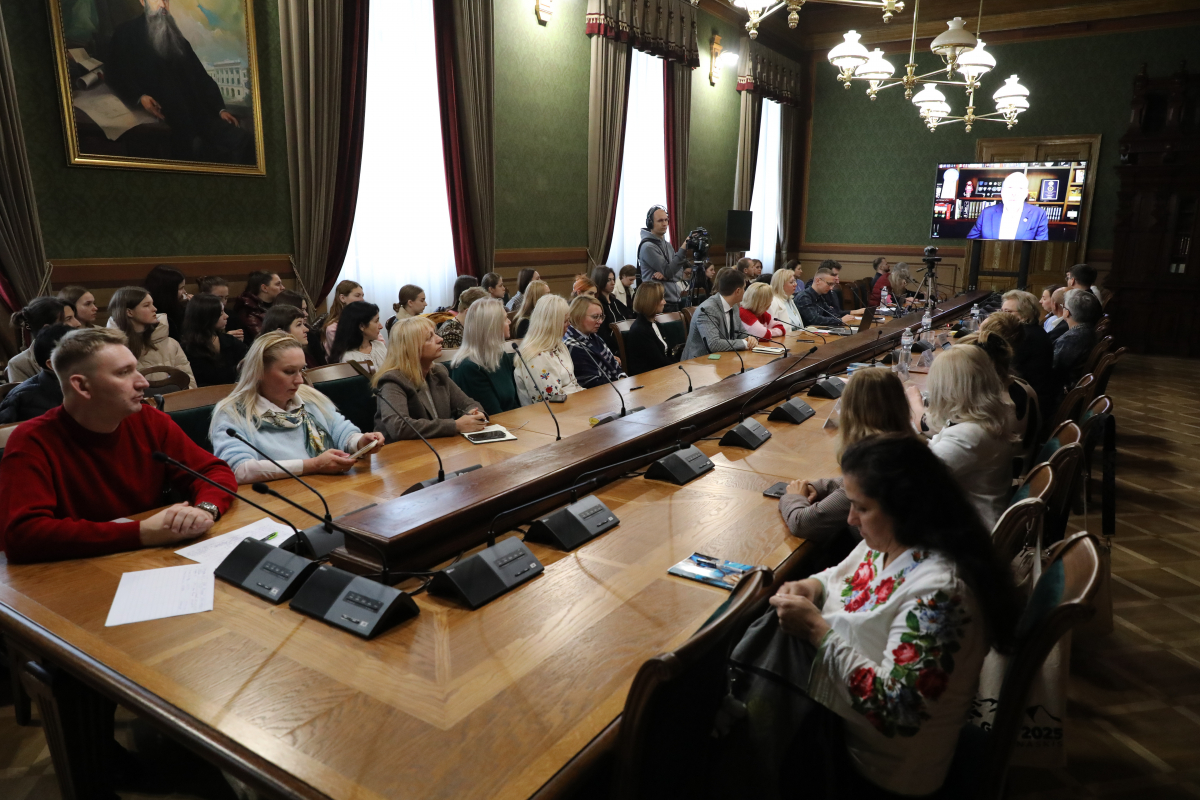 Фото із заходу у Львівській політехніці