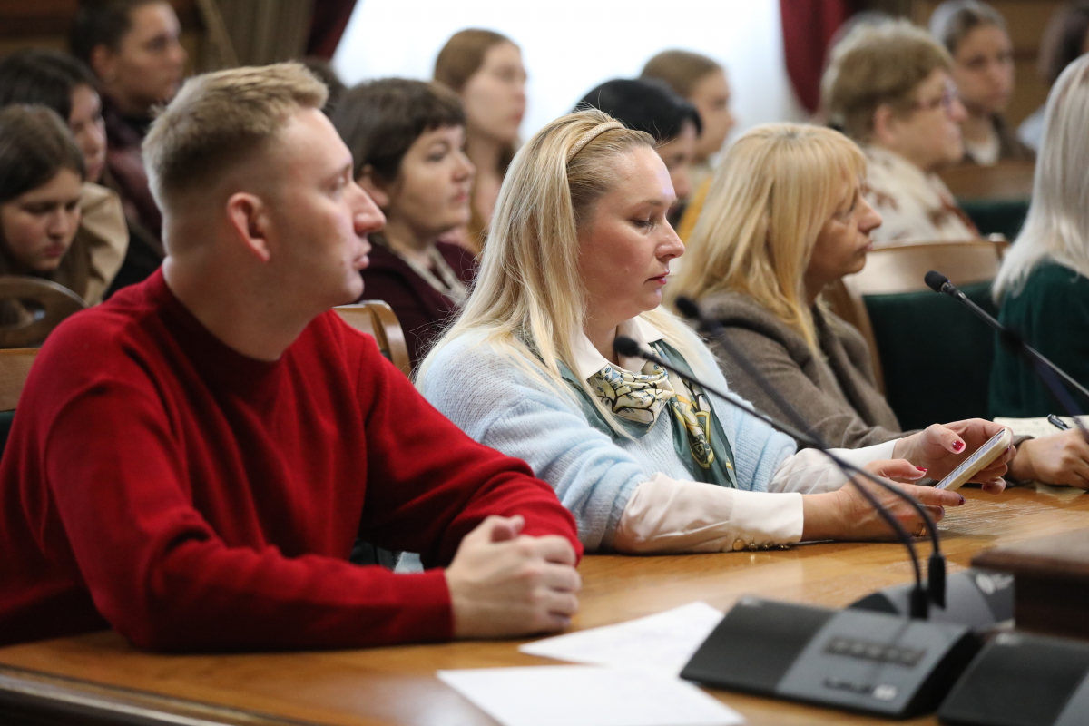 Фото із заходу у Львівській політехніці