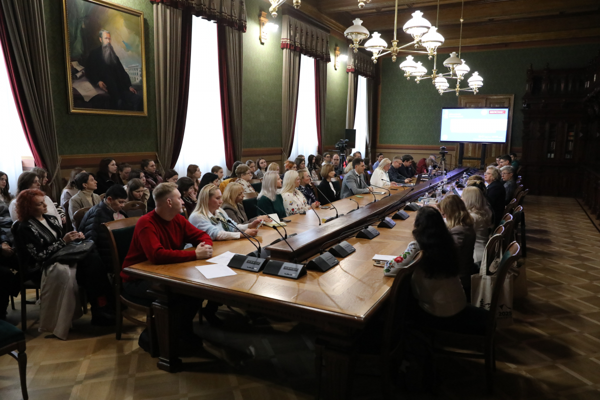 Фото із заходу у Львівській політехніці