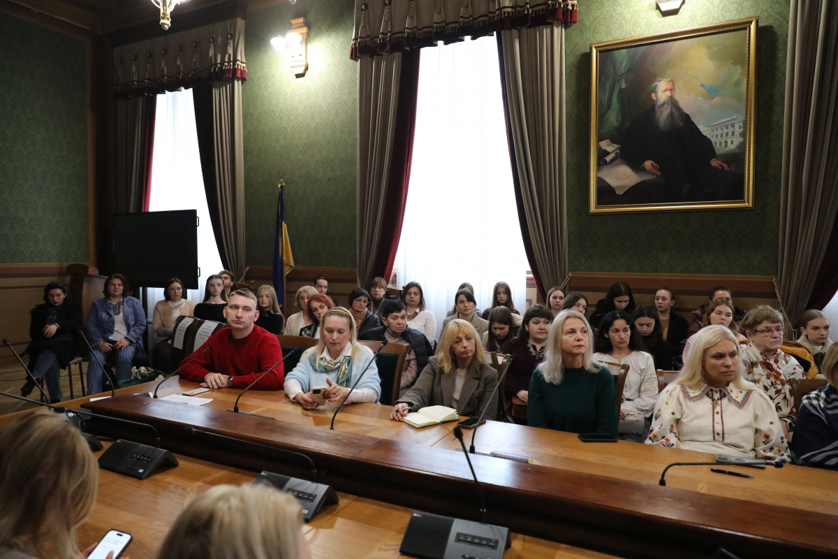 Фото із заходу у Львівській політехніці