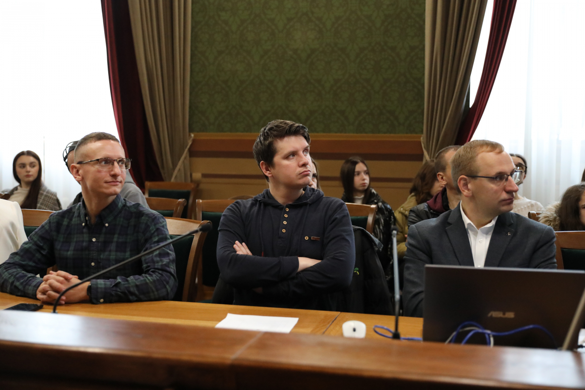 Фото із заходу у Львівській політехніці